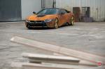 BMW i8 Austin Mahone Rusted by MetroWrapz on Vossen Wheels (VPS-305T) 2016 года